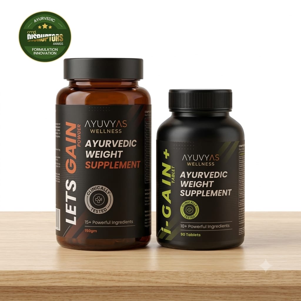 Ayuvyas Wellness i-Gain+ & Lets Gain Combo